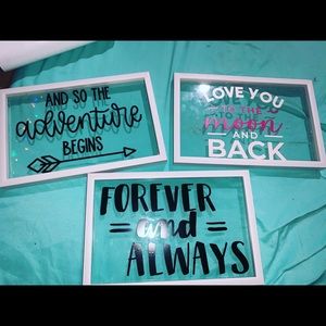 CUSTOM SIGNS BY ME! $10 8x8 $15 11x7